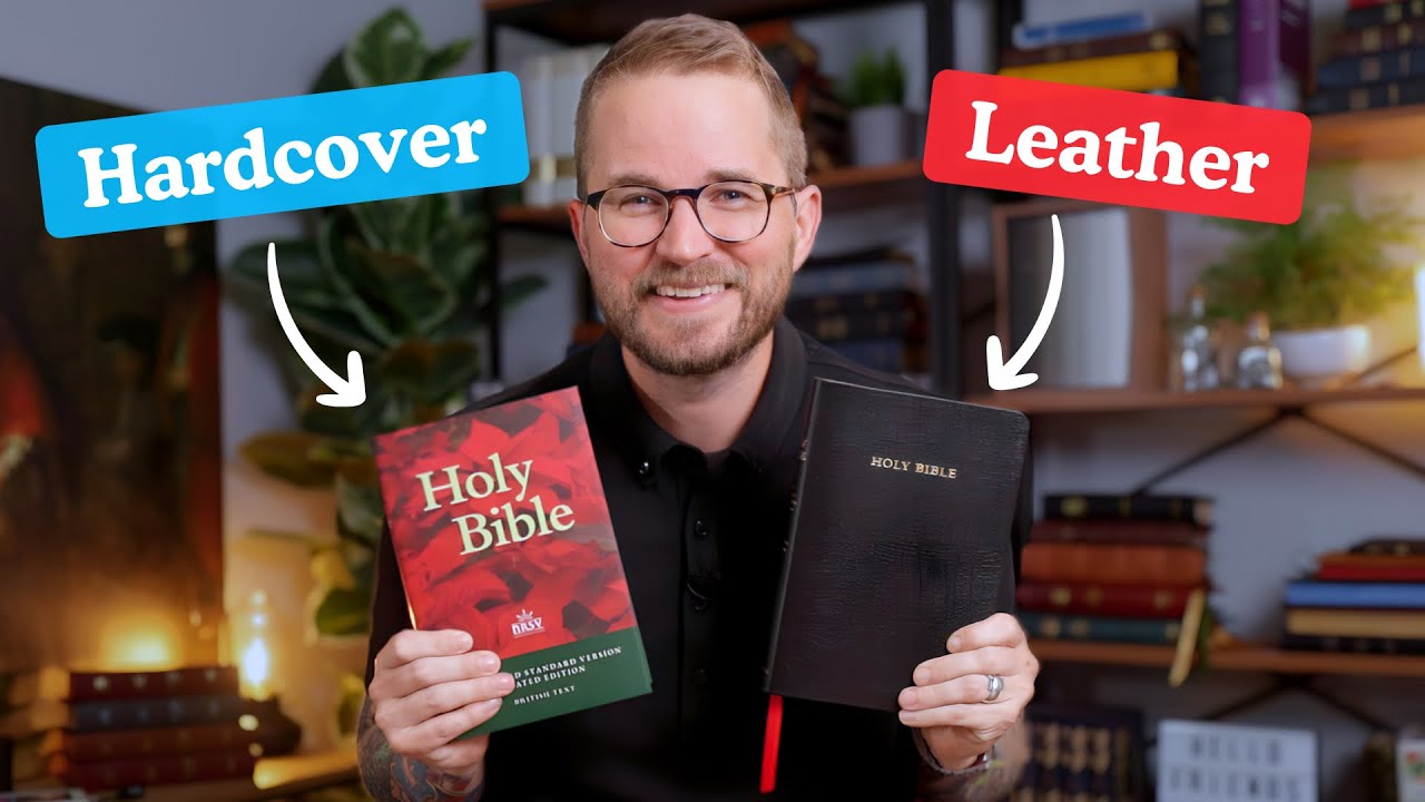 Hardcover vs. Leather Bible Comparison – Cambridge NRSVue Popular Text Edition