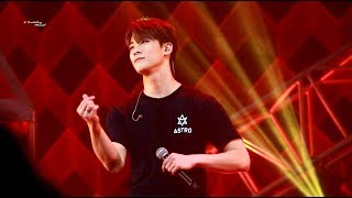 180318 ASTRO GLOBAL FANMEETING IN TOKYO 아스트로 REAL LOVE 리얼러브 문빈 FOCUS