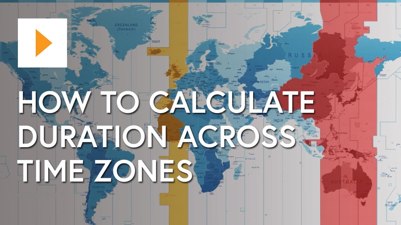 What is the formula for calculating time zones? Tipseri