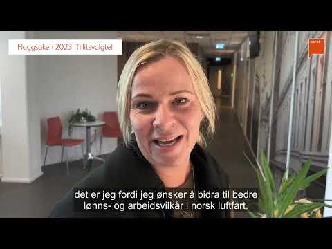Flaggsaken 2023: Tillitsvalgte! Anita Johannessen, Norwegian