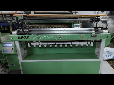 Power flat knitting machine