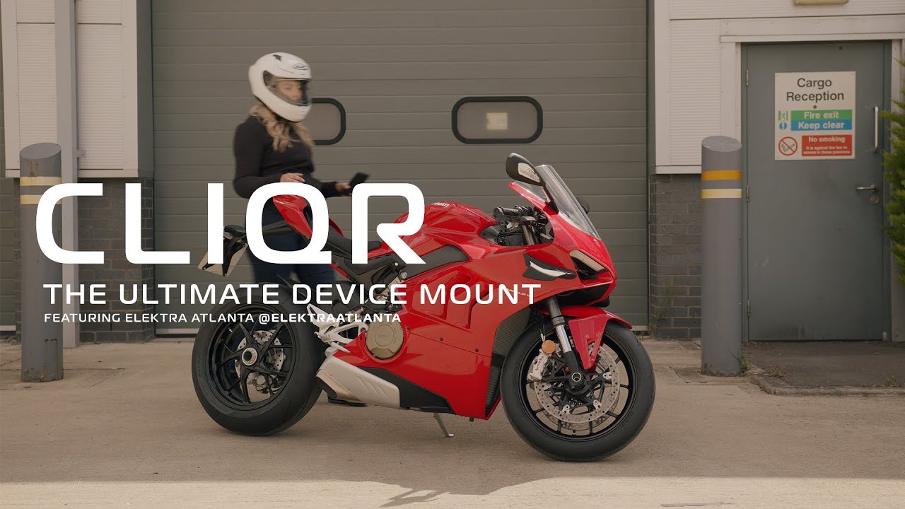 Oxford Cliqr Motorcycle Headstock Mount Video