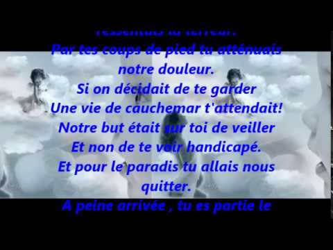 Poème  sur la Perte d'un Enfant