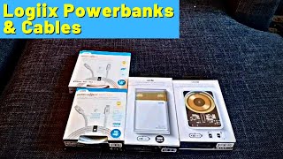 Logiix Piston Power Crystal Mag Power Banks & Piston Connect Cables