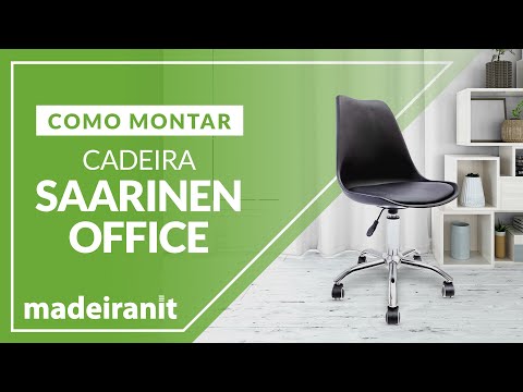 Montagem Cadeira Saarinen Office | Madeiranit