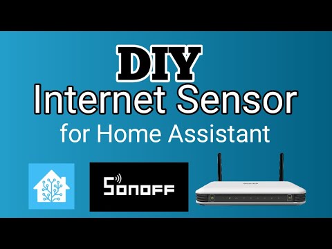 #29 Internet Sensor for Home Assistant using Sonoff Smart Watch Dog Timer Switch for Wifi Router
