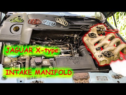 Jaguar X-type intake manifold removal - inlet gaskets replacement