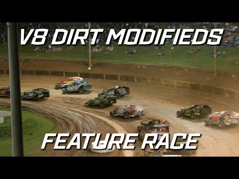 V8 Dirt Modifieds: Paul Britten 44 - A-Main - Archerfield Speedway - 02.01.2022
