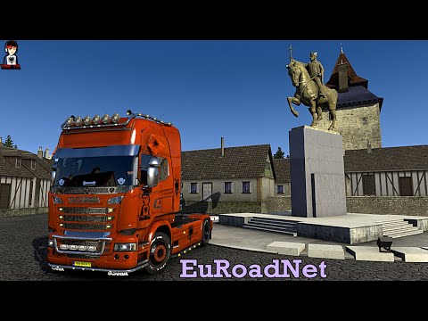EuRoadNet Map Schierke Gameplay ETS2 1.38 | PC Mod