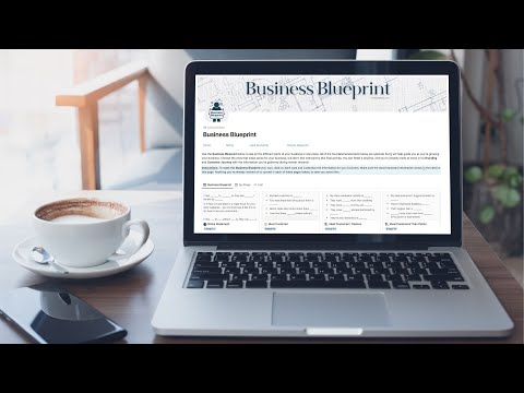 Online Business Planning Notion Templates & Video Training