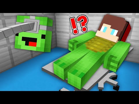 Mikey and JJ + - How JJ Shapeshift into Mikey in Minecraft Challenge by Maizen