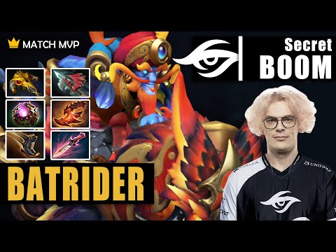 Batrider Mid | Secret.BOOM | 25 KILLS BATRIDER MID LANE IS TOO BROKEN | 7.32d Gameplay Highlight