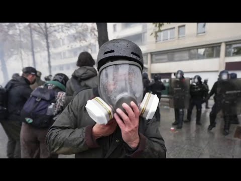 Widespread protests expand across Europe as thousands take to streets