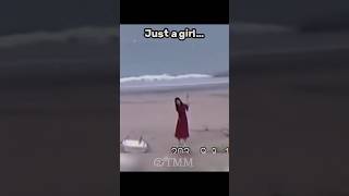 Comment who is she… #shorts #shortsfeed #creepy #horror #sea #girl #ghost #edit #blowup #phonk