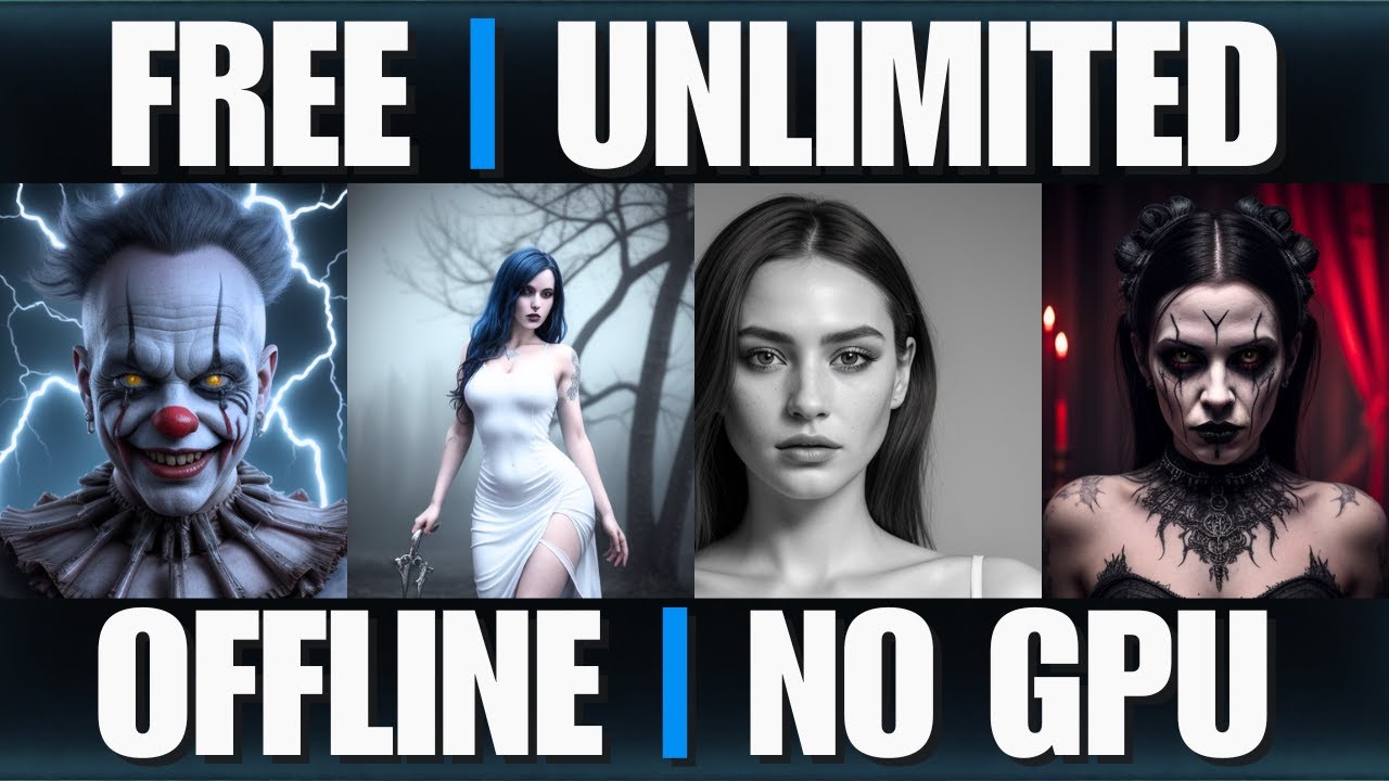 Install Stable Diffusion on Any PC — No NVIDIA GPU Needed (Free & Offline & No Limits)
