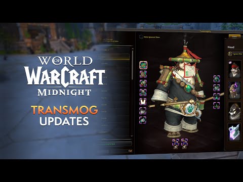 MAJOR Transmog Overhaul & Updates Coming in the Midnight Pre-Patch