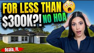 🤯 BRAND-NEW 4 Bedroom Home Under $300K in Ocala, FL | NO HOA