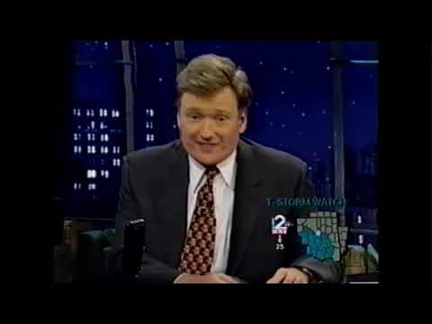 Conan and Roger on the Aisle July 28, 2000
