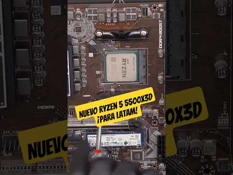 AMD lanza su Ryzen 5 5500X3D en China: la tecnología 3D V-Cache para PC de bajo coste con memoria D