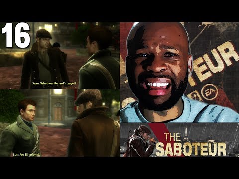 The Saboteur Gameplay Walkthrough Part 16 - The Big Gun