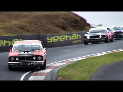 XY GTHO Falcon smashes Mustangs and Camaros at Bathurst