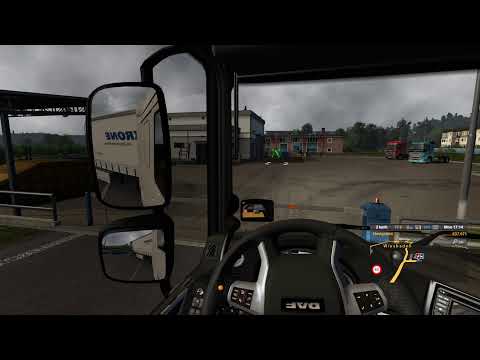 Euro Truck Simulator 2 ProMods #15 DAF XF Euro 6 - Krone Profi Liner - Zurich (CH) - Wiesbaden (D)