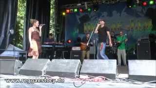 Saralène & Spruddy One & The Magic Touch - 5/7 - Thunderstorm - Reggae Jam 2014