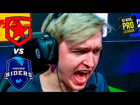 UNEXPECTED GAME! - Gambit vs Movistar Riders - ESL Pro League Season 15 - HIGHLIGHTS