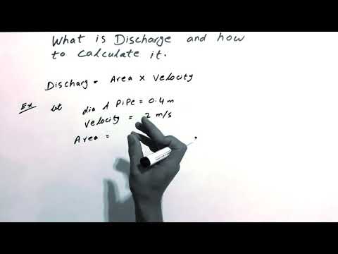 Discharge and How to Calculate Discharge