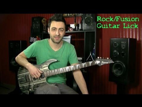 Fusion/Rock Guitar Lick Lesson