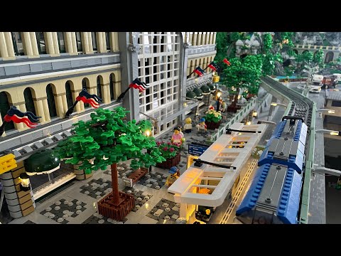 Neuer Raum ist Fertig | Weiterbau an der Promenade | Folge 128 | LEGO® Klemmbaustein Stadt Baustein