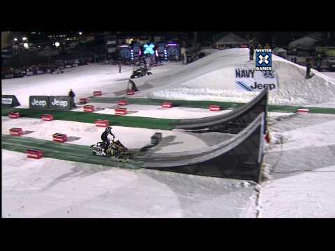 Winter X Games 15 - Heath Frisby Bronze Medal Snowmobile Best Trick
