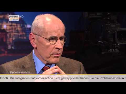 "Flüchtlingskrise – Deutschland an der Grenze?" - #phoenixrunde vom 28.01.2016