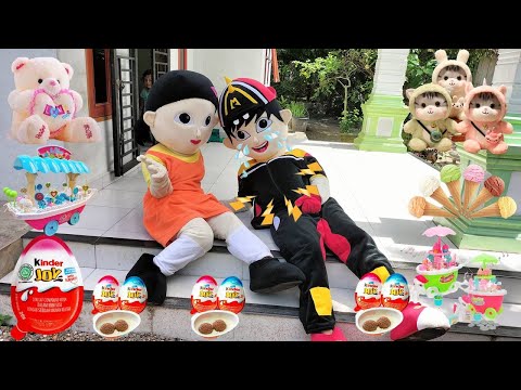 Drama Badut Lucu Boboiboy Sakit Perut Buncit Kebanyakan Makan Es Krim Di Tolong Squid Game