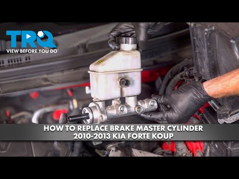 How to Replace Brake Master Cylinder 2010-2013 Kia Forte Koup
