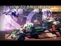 How Destiny 2 Should Bring Back Sparrow Racing (SRL) - Spoiler Alert: It Would Be AMAZING!!!