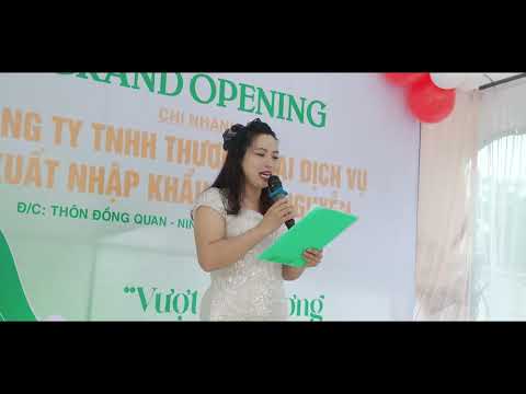 KHAI TRƯƠNG CHI NHÁNH ANNA NGUYỄN TẠI NINH BÌNH NGÀY 11/06/2025