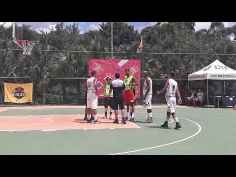 27/01/2019 - SESC INTERLAGOS - SP - 3º JOGO - ASPIRANTES 21 X 19 LOS THUNDERS BRASIL - BASQUETE 3X3