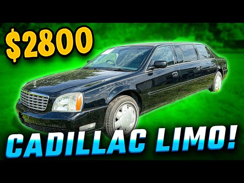 I Bought a Cadillac Limousine that was Abandoned for 10 Years! Will it Run?