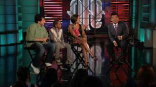 Jackie Chan & Jaden Smith Dancing - Lopez Tonight (6/16/2010)