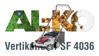 AL-KO SF 4036 без АКБ та ЗП (113574) - відео 4