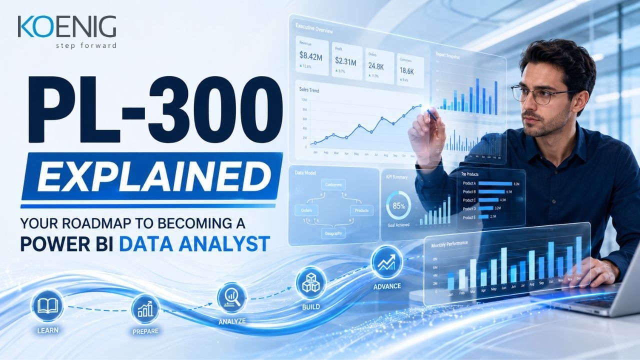 PL-300T00: Design and Manage Analytics Solutions Using Power BI - Koenig Solutions