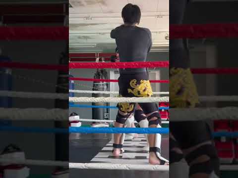 凛太郎選手とスパーリングしてみた