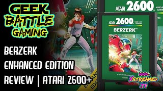 Berzerk Enhanced Edition Review | Atari 2600 Plus | Also Tested on Retron 77, Atari 7800