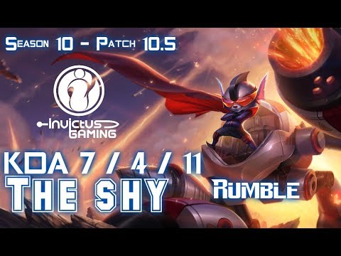 IG The Shy RUMBLE vs ORIANNA Mid - Patch 10.5 KR Ranked