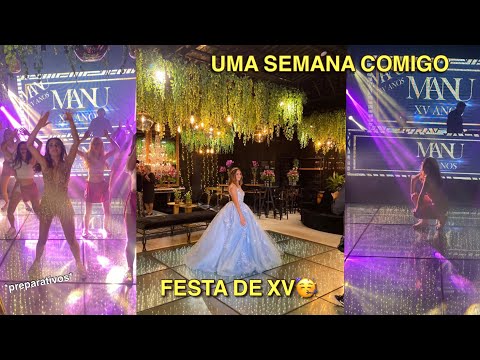 PREPARATIVOS PRA MINHA FESTA DE 15 ANOS ~ uma semana comigo!