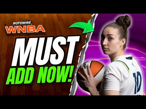 Thumbnail for 7 Players to Add RIGHT NOW! WNBA Fantasy Basketball