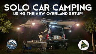 First Solo Car Camping | Quick & Easy Setup | Adventure Kings RTT, 270 Awning & Bushtech Canopy