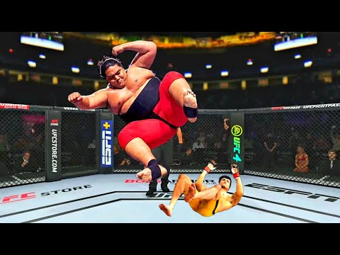Bruce Lee vs. Yokozuna - EA Sports UFC 4