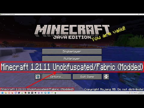 Creating an Unobfuscated Mod | Minecraft 1.21.11 Fabric Modding